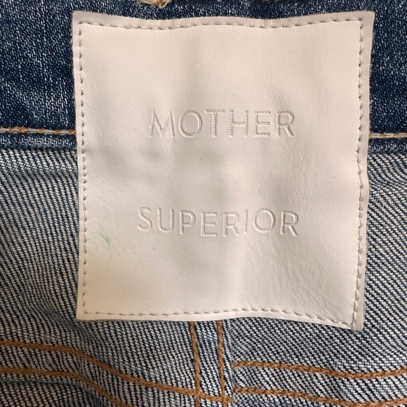 MOTHER The Stunner Roller Ankle Chew Jeans, Size 28 - Picture 7 of 11